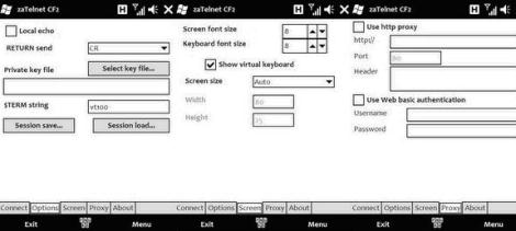  Setting Up SSH clients on Windows Mobile Devices
